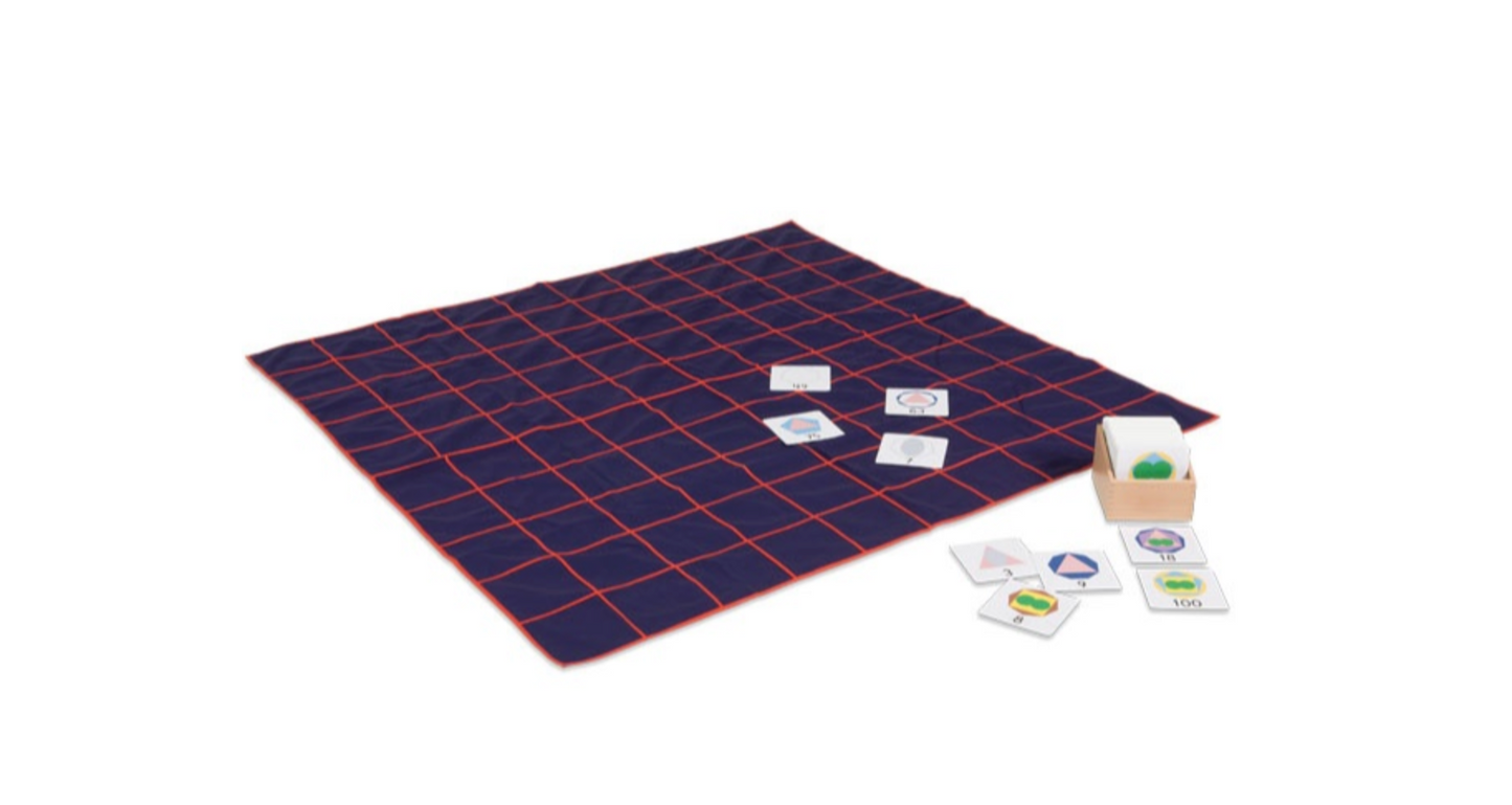 Mat for large cards (in English) - Nienhuis AMI