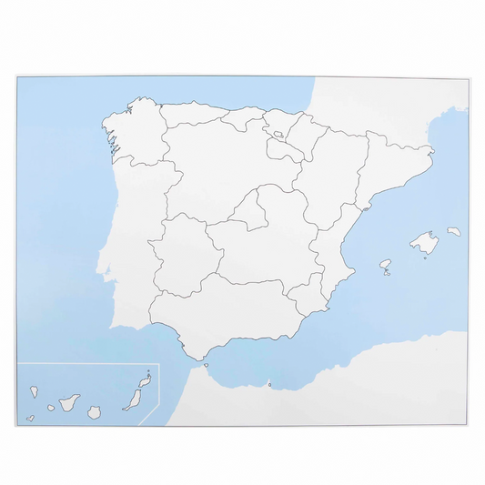 Control map of Spain: blank - Nienhuis AMI