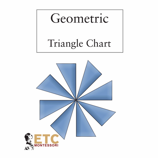 1st level geometry worksheets with table - Nienhuis AMI