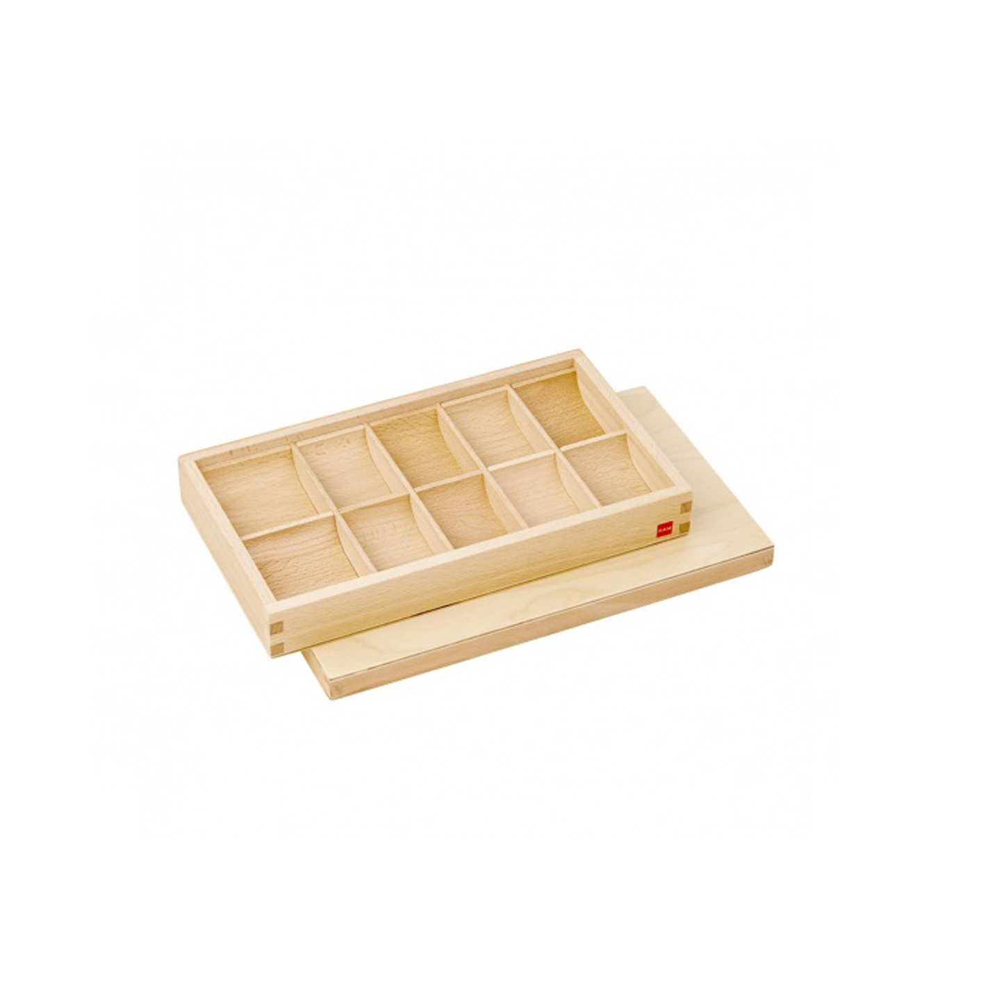 Box for grammar symbols: 10 compartments - GAM AMI