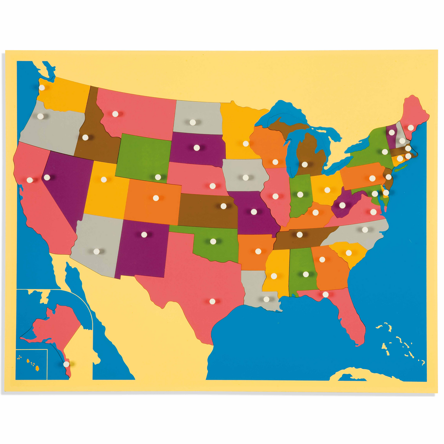 Puzzle Map: The United States - Nienhuis AMI