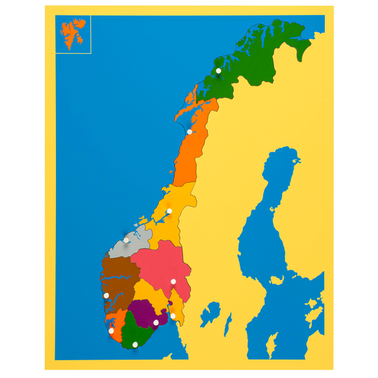 Puzzle Map: Norway - Nienhuis AMI