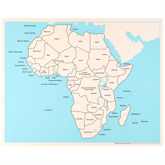 Afrika-Kontrollkarte - Nienhuis AMI