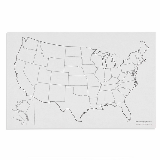 US states map x 50 - Nienhuis AMI