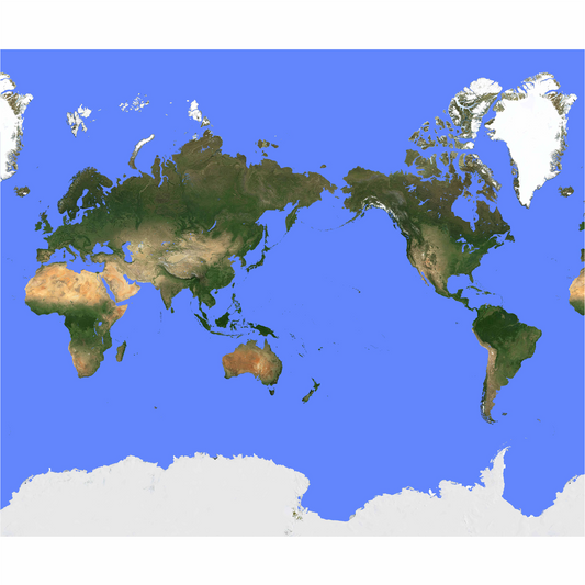 Large world map - Nienhuis AMI