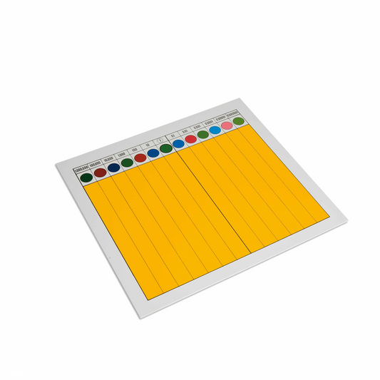 Table for decimal numbers - Nienhuis AMI